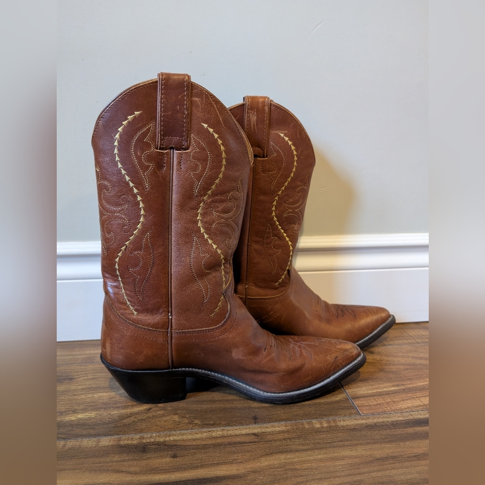 Brown Western Cowboy Boots